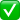 green check icon